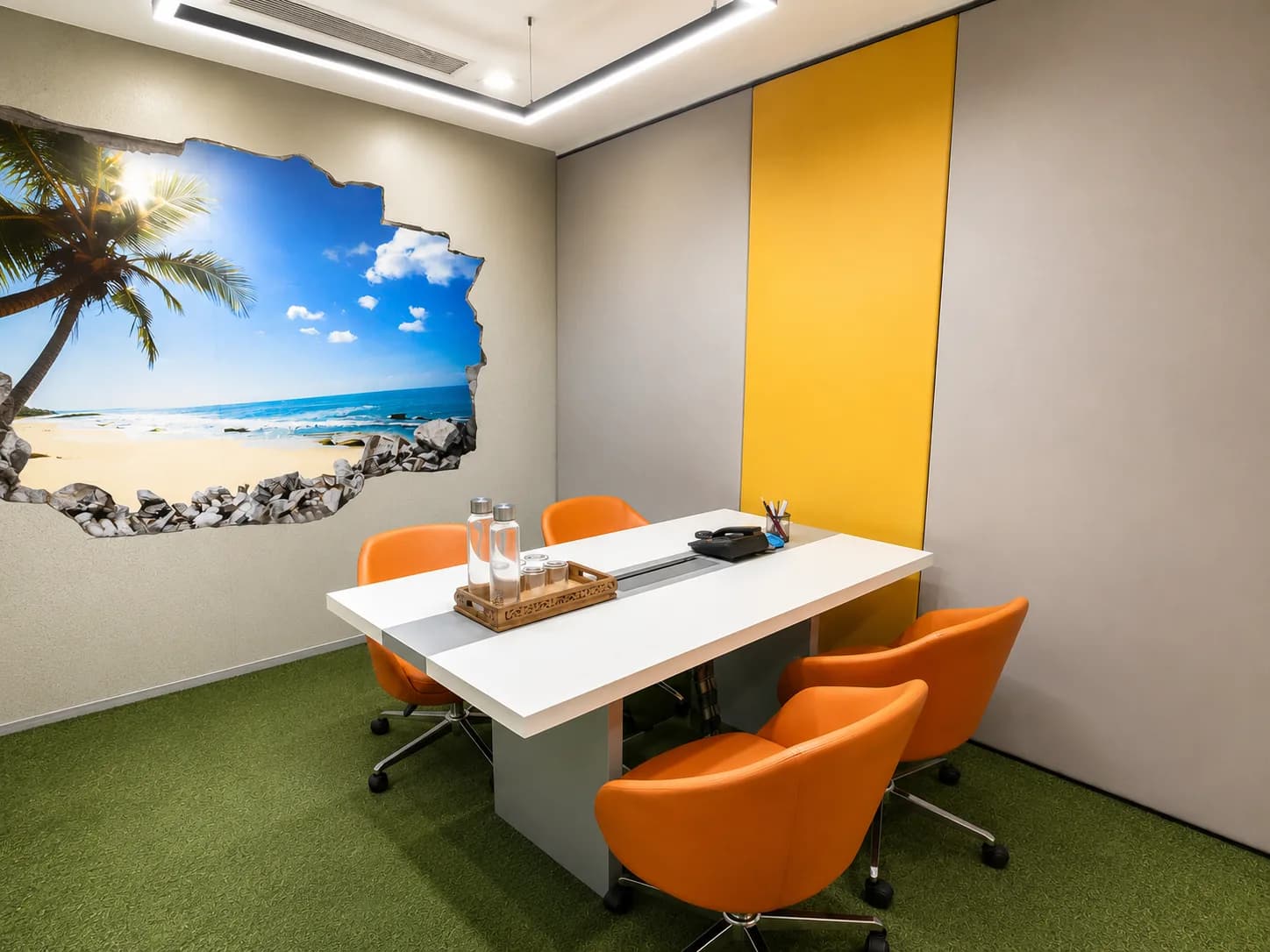 coworking space in golf course extension road